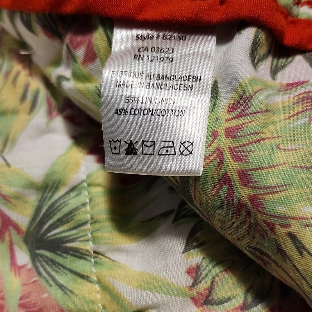 ⭐ Members Only Men's Shorts Size 38 Khaki Casual Summer Flat Front - Picture 3 of 8